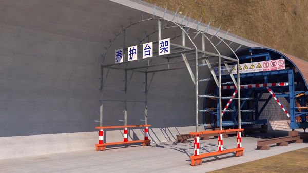 龙川县隧道施工动画制作公司 - 隧道施工工艺和施工方法 - 隧道施工汇报动画视频 - bim 工程施工动画